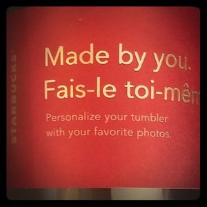 Vintage Starbucks tumbler NIB